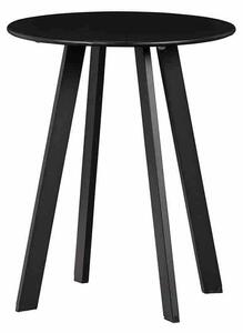 WOOOD Odkladací stolík Fer – čierna 49 × 40 × 40 cm