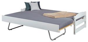 VÝSUVNÁ POSTEĽ, 90-180/200 cm, biela MID.YOU - Online Only detský nábytok, Online Only