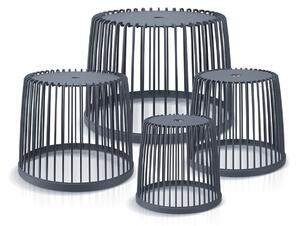 PROSPERPLAST Set univerzálních košů UNIQUBO 4+1 antracit
