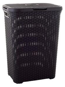 Kôš na bielizeň rattan 40l - hnedý CURVER