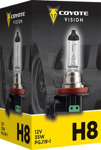 Žiarovka 12V H8 55W COYOTE VISION