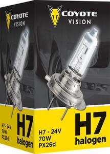 Žiarovka 24V H7 70W COYOTE VISION
