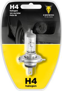 Žiarovka 12V H4 60 55W COYOTE VISION blister