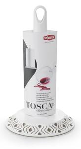 STEFANPLAST Držiak na kuchynské utierky Tosca, biely/svetlo šedý