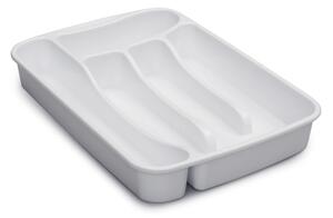 STEFANPLAST Príborník, 5 priehradok, biely