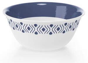 STEFANPLAST Plastová miska Tosca ? 23 cm biela/modrá