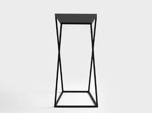 Čierny Konferenčný stolík Zak – 100 × 60 × 55 cm 100 × 60 × 55 cm CUSTOMFORM