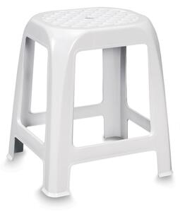 STEFANPLAST Plastová stolička ELFO, biela