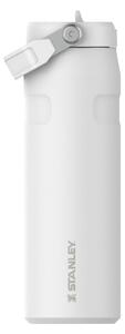 Biela termoska z nehrdzavejúcej ocele 700 ml IceFlow™ Bottle Flip Straw 2.0 Frost – Stanley