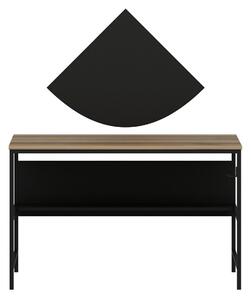 PC stolík Grana (zlatá + čierna). Vlastná spoľahlivá doprava až k Vám domov. 1088791