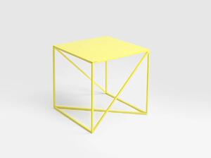 Žltý Konferenčný stolík Memo 50 × 50 × 45 cm CUSTOMFORM