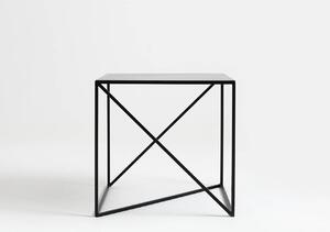 Čierny Konferenčný stolík Memo 50 × 50 × 45 cm CUSTOMFORM