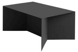 Čierny Konferenčný stolík Oli 100 × 60 × 45 cm CUSTOMFORM