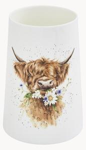Váza z jemného kostného porcelánu Daisy Coo Cow