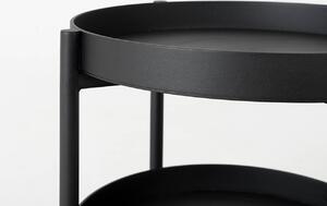 Čierny Konferenčný stolík Hanna 45 cm CUSTOMFORM