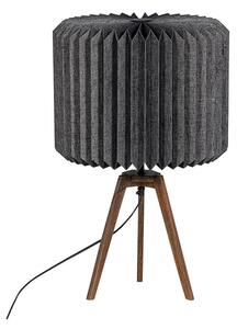MUZZA Stolná lampa lobba čierna
