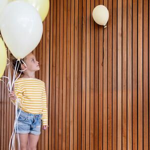 Dekorácia na stenu keramický balónik ByON - žltý