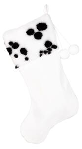 Vianočná čižma - White/dalmatian