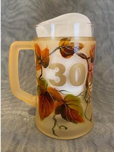 Pivný krígeľ, pohár na pivo 30 - hnedá
