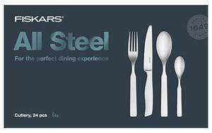 All Steel Súprava príborov 24 ks FISKARS 1054777