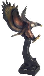 Soška orol pristávajúci 32cm