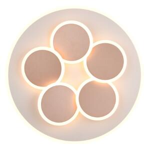 TRIO 653210676 MANDALA stropné svietidlo D490mm SMD LED 35W/4200lm 2700-6500K svetlo šedá, diaľkový ovládač