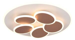 TRIO 653210676 MANDALA stropné svietidlo D490mm SMD LED 35W/4200lm 2700-6500K svetlo šedá, diaľkový ovládač