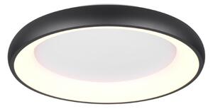 TRIO 649616032 CARDONA stropné svietidlo D620mm SMD LED 38W/4400lm 2300+3000+4000K čierna matná, switchdimmer