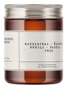 Vonná sójová sviečka doba horenia 40 h #47 Tangerine, Neroli and Saffron – Perfumed Prague