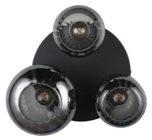 TRIO 619800332 DIVA stropné svietidlo D390mm 3xE27 čierna matná