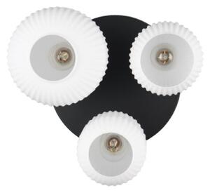 TRIO 619800308 DIVA stropné svietidlo D390mm 3xE27 mosadz matná, biela