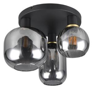 TRIO 619800332 DIVA stropné svietidlo D390mm 3xE27 čierna matná