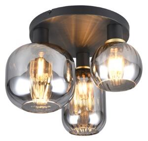 TRIO 619800332 DIVA stropné svietidlo D390mm 3xE27 čierna matná