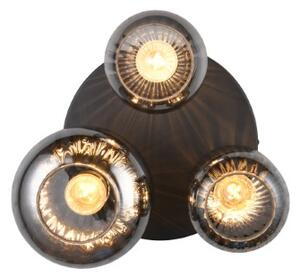 TRIO 619800332 DIVA stropné svietidlo D390mm 3xE27 čierna matná