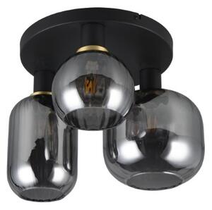 TRIO 619800332 DIVA stropné svietidlo D390mm 3xE27 čierna matná