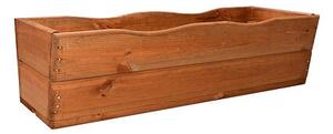 Drevený truhlík 64 cm - hnedý 48/9