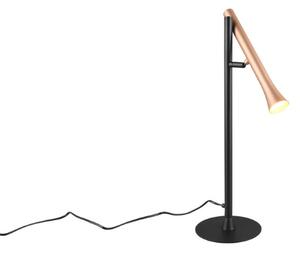 TRIO 552010165 FIATO stolové svietidlo V530mm SMD LED 3W/400lm 2300+3000+4000K čierna, kávová