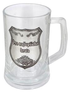 Pohár na pivo krígeľ Pre najlepšieho brata 0,5l