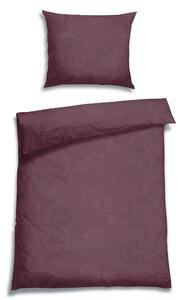 POSTEĽNÁ BIELIZEŇ, flanel, bobuľová, 140/200 cm Florella - Obliečky & plachty