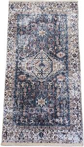 HU Béžovo-modrý vintage koberec Banco 1132-NAVY Rozmer: 60x110 cm