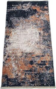 HU Viacfarebný moderný koberec Banco 1145-GOLD Rozmer: 60x110 cm