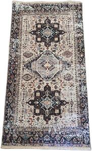 HU Hnedo-béžový vintage koberec Banco 1132-CREAM Rozmer: 60x110 cm