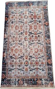 HU Béžovo-oranžový vintage koberec Banco 1136-KREMOVA-VNTG Rozmer: 60x110 cm