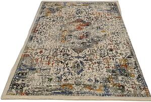 HU Viacfarebný vintage koberec Artiste 27150-Multi-Grey Rozmer: 60x110 cm