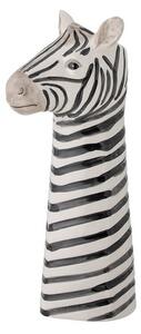 MUZZA Váza dorfe 32 cm čierno-biela
