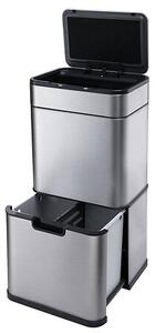 Elegant Bezkontaktný odpadkový kôš na triedený odpad 60 l HELPMATION AK8892