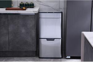 Elegant Bezkontaktný odpadkový kôš na triedený odpad 60 l HELPMATION AK8892