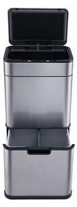 Elegant Bezkontaktný odpadkový kôš na triedený odpad 60 l HELPMATION AK8892
