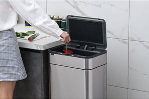 Elegant Bezkontaktný odpadkový kôš na triedený odpad 60 l HELPMATION AK8892