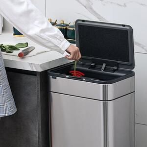 Elegant Bezkontaktný odpadkový kôš na triedený odpad 60 l HELPMATION AK8892